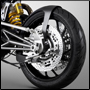 Hub centre steering